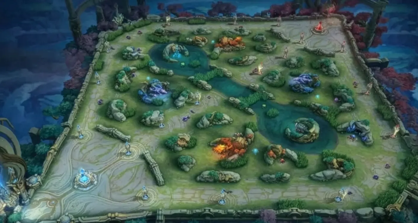 Mobile Legends map overview